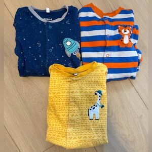 Bundle of Buttoned Pekkle Sleepers (Size 24m)